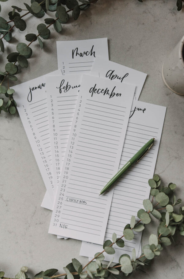 Printable Backdated Calendars Bundle (2015-2025) - Image 4