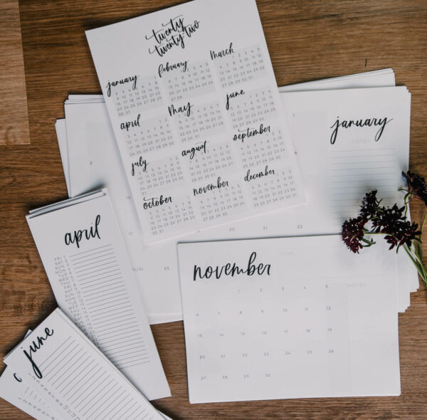 Printable Backdated Calendars Bundle (2015-2025) - Image 12