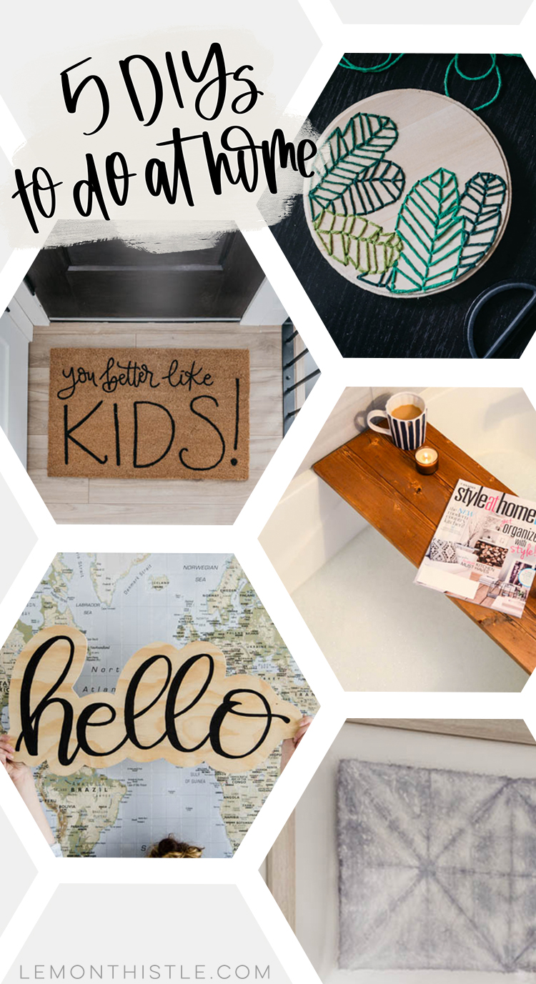 5 Home Decor DIYs