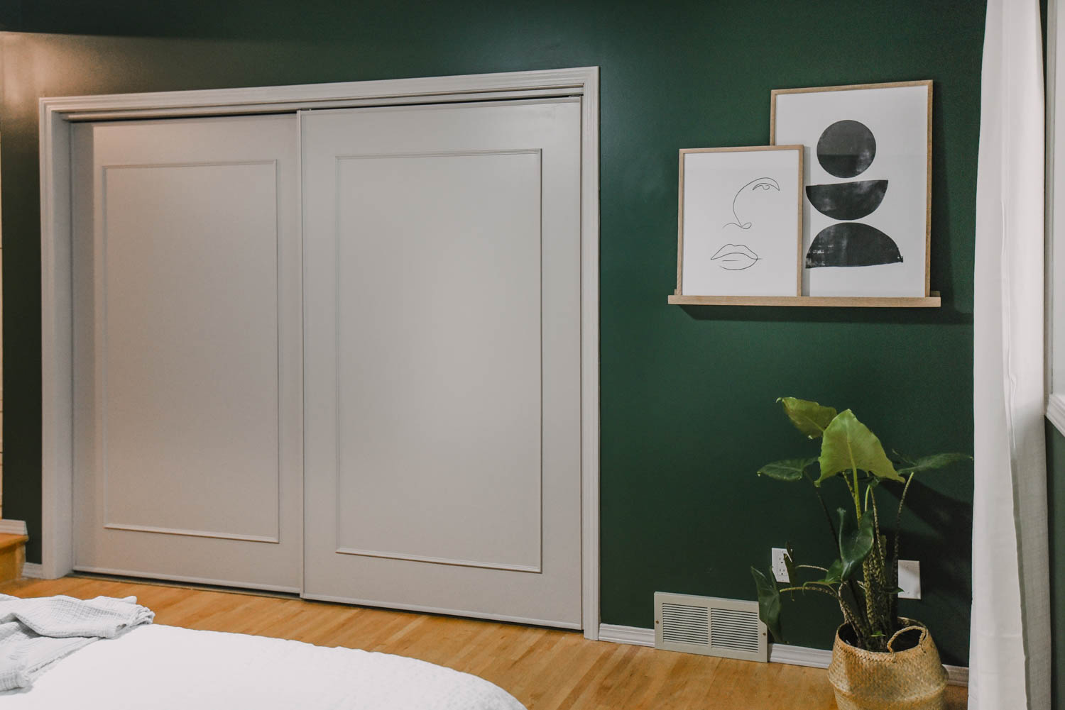 DIY Bedroom Makeover in just one weekend