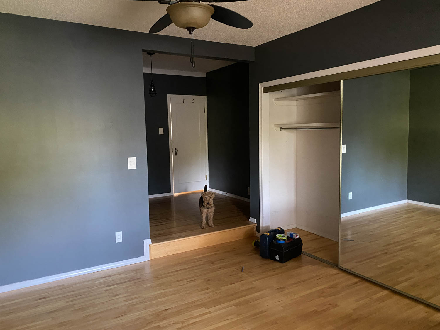 bedroom before photo