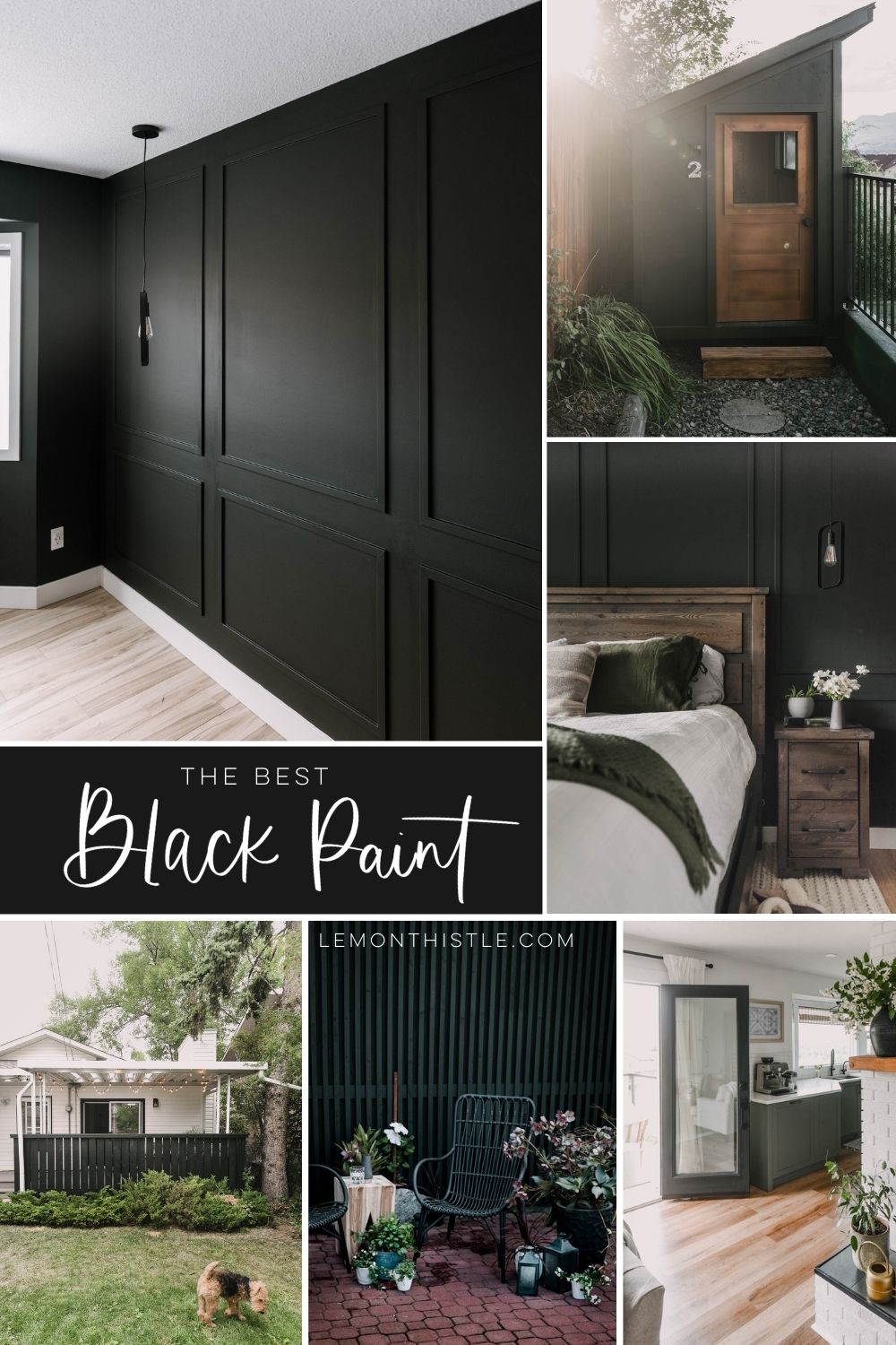 one paint colour, 6 projects