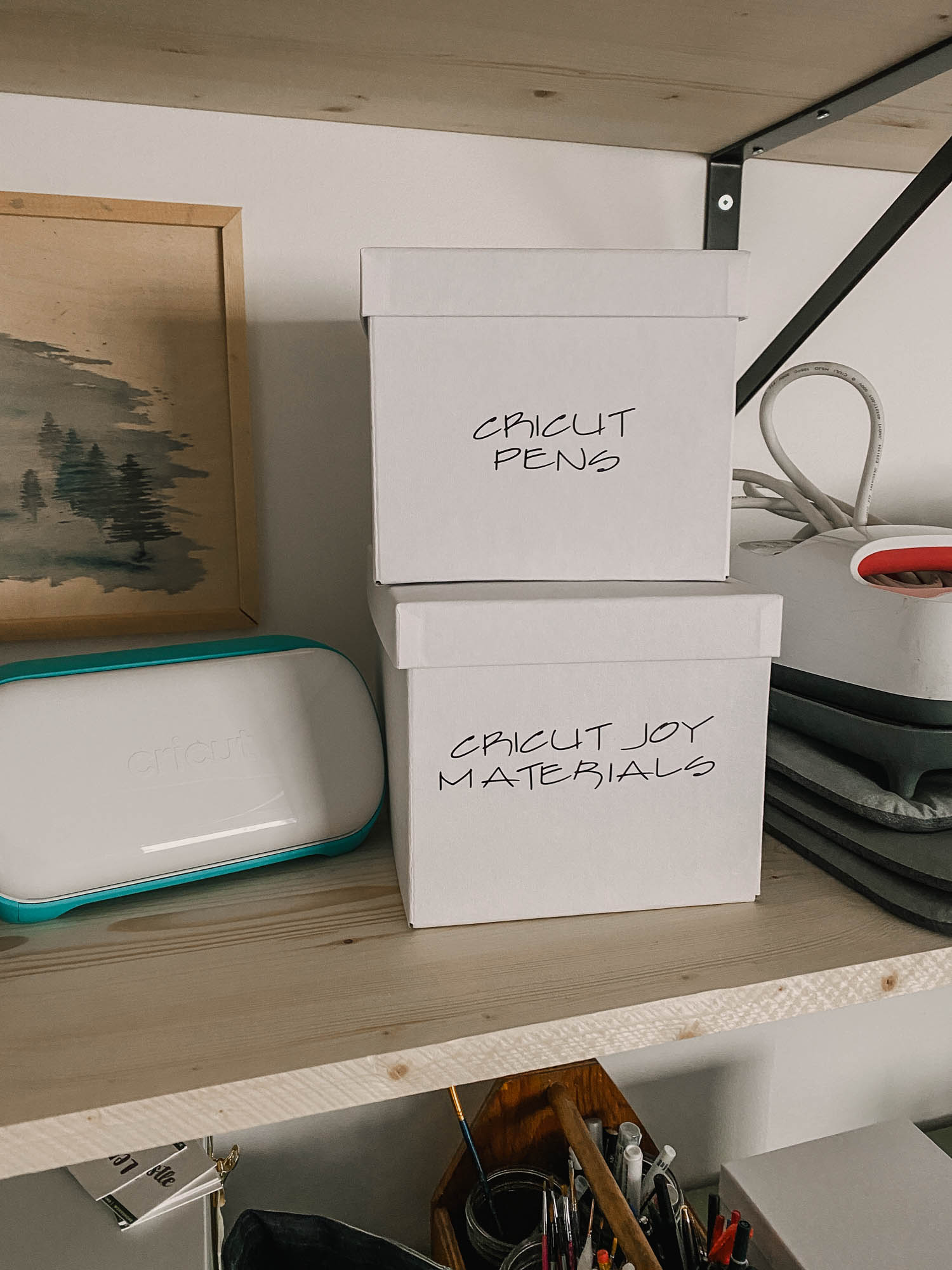 DIY labels using the Cricut Joy