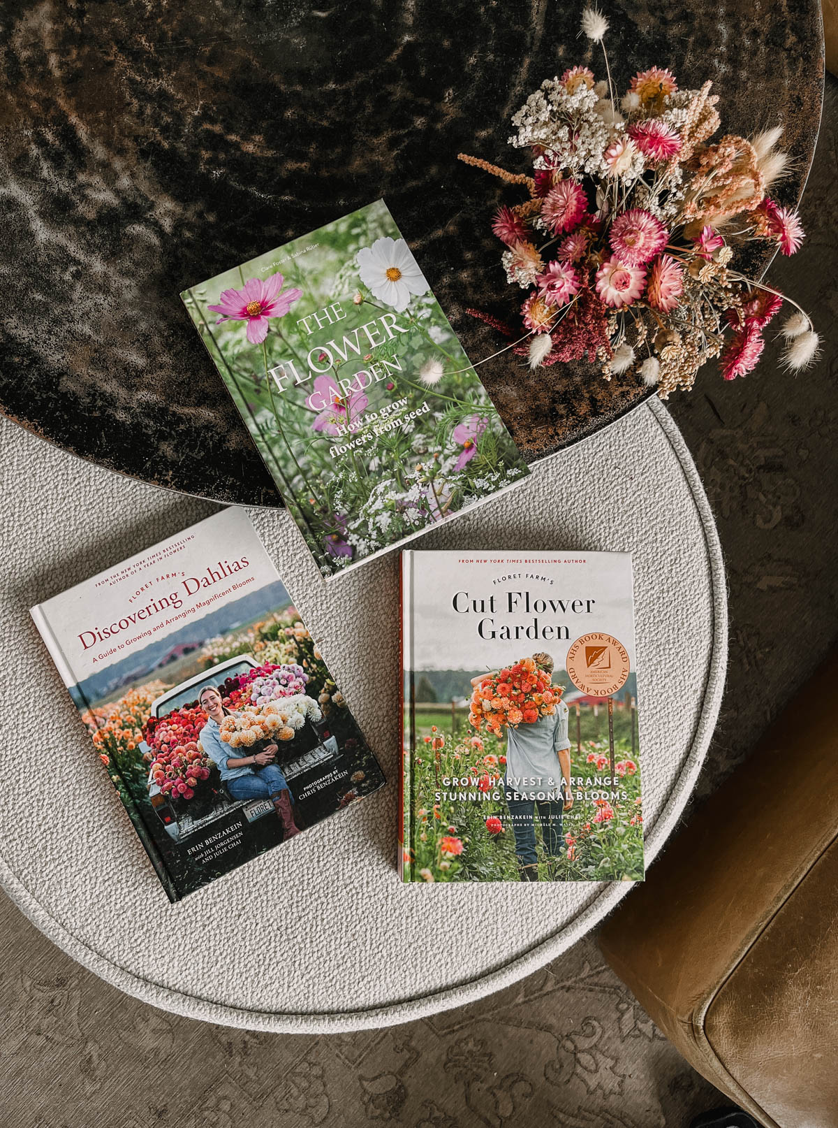 My favourite books for home cut flower gardening