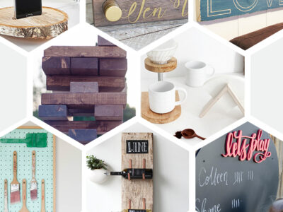 20 Rad DIY gifts worth pulling out the powertools for. I love these suggestions! Ideas for everyone on my holiday gift list.