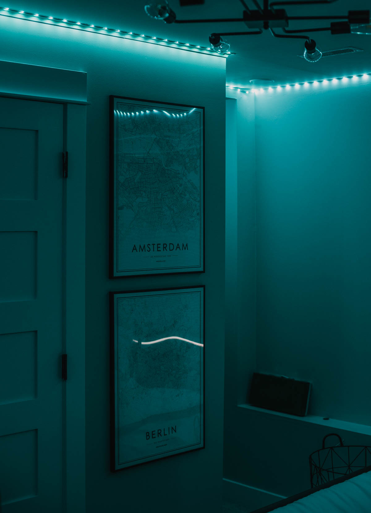 DIY Tween Bedroom makeover including LED lighting
