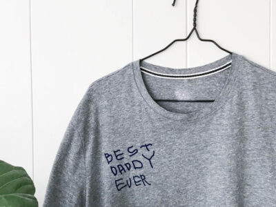 DIY Father's Day Gift Idea- Best Daddy Ever Tee Shirt