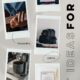 text over reads: gift ideas for him: themed, thoughtful, useful, for all budgets, quick and easy images of gift ideas for a dad for fathers day include giant jenga, custom capo, personalized duffel bags, espresso machine with beautiful mug, and custom record shaped art print.