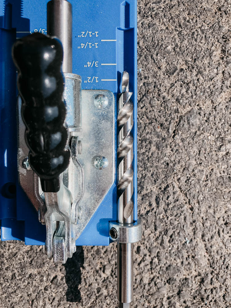 Adjust the bumper for your Kreg Jig drill bit