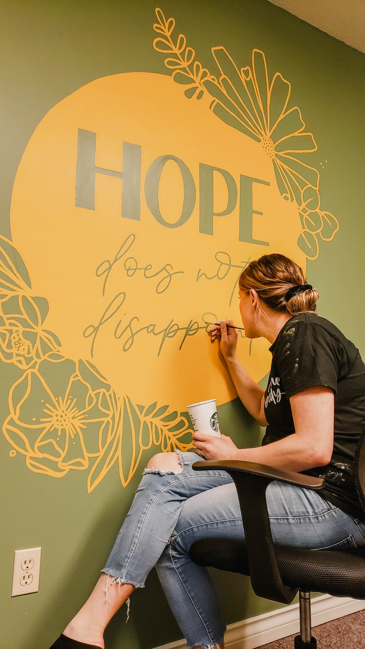 Painting a mural- tips for a beginner