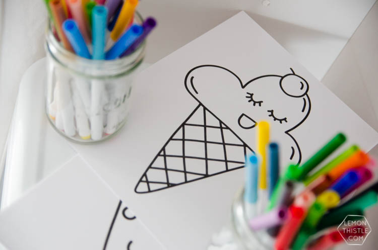 A modern DIY Ice cream party- the perfect kids birthday party- plus, it's gender neutral!