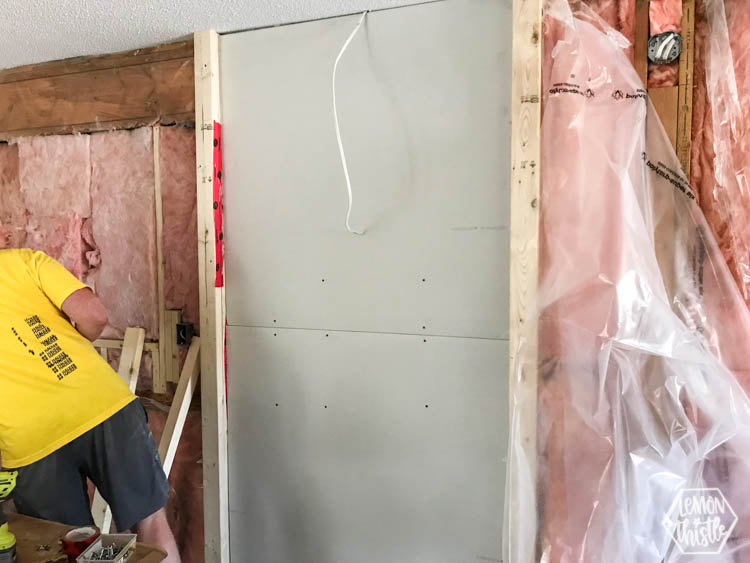building a bump out for a pot filler
