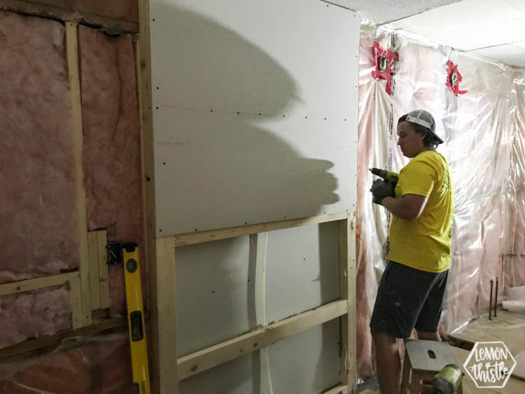 building a bump out for a pot filler