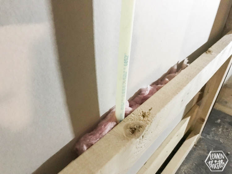 building a bump out for a pot filler