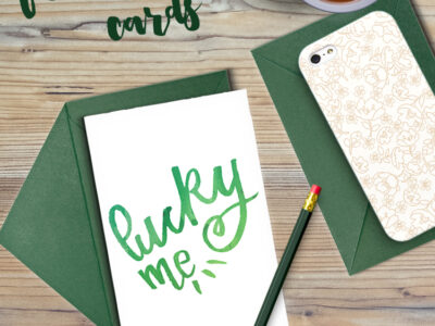 Lucky Me... To Have You free printable cards... these would be so cute to send out for saint patrick's day!