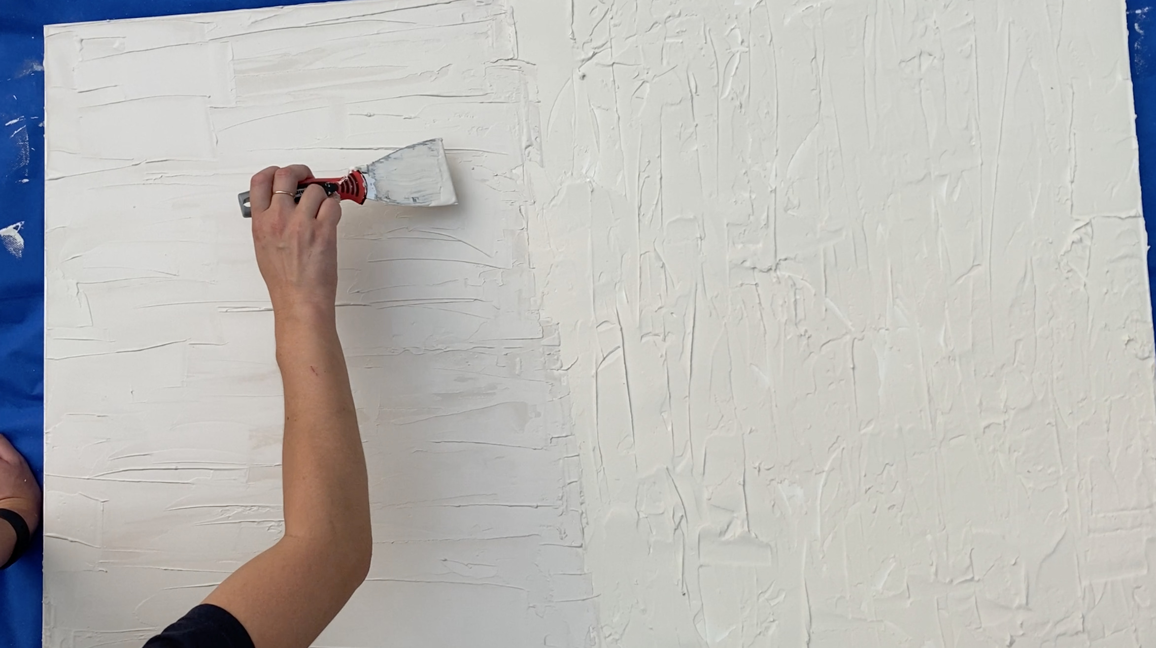 DIY Drywall Compound Art