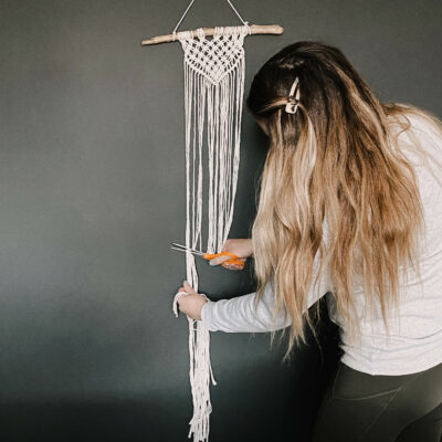 simple macrame DIY