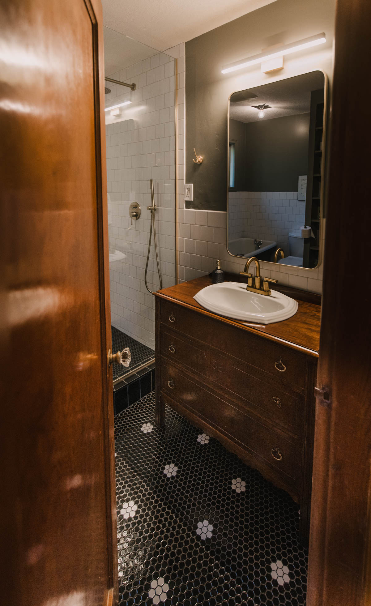 Classic bathroom makevoer