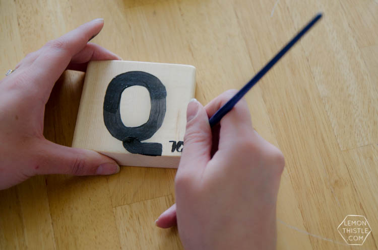 DIY Yard Games- I love the idea of having dominoes in my backyard-and speed scrabble!