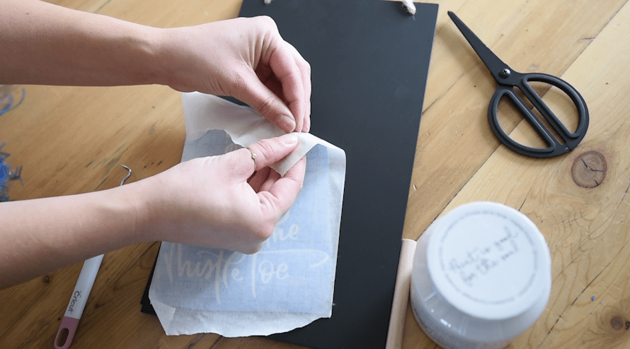 Paper Transfer Tape for Stencil Vinyl to make signs
