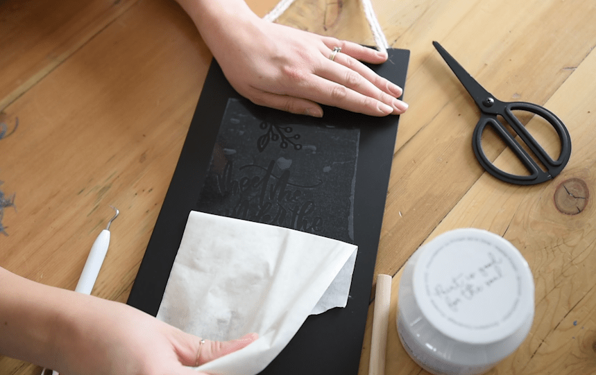 Paper Transfer Tape for Stencil Vinyl to make signs